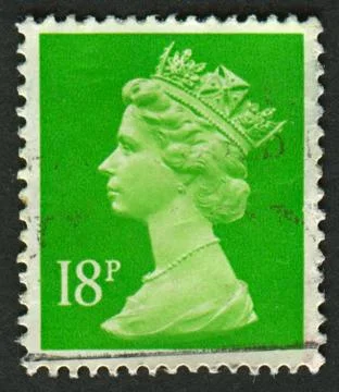 Postage stamp. Foto stock
