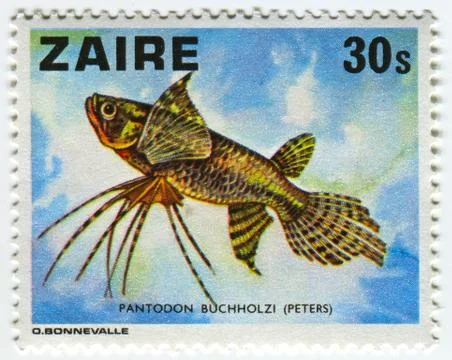 Postage stamp. Stock Photos