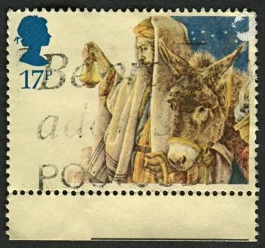 Postage stamp. Stock Photos