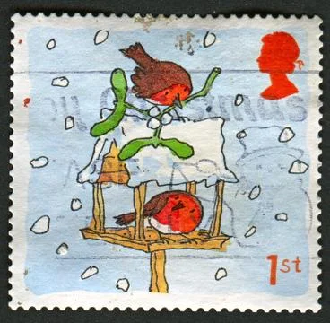 Postage stamp. Foto stock