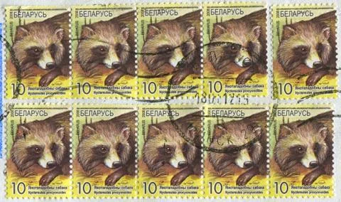 Postage stamp. 스톡 사진