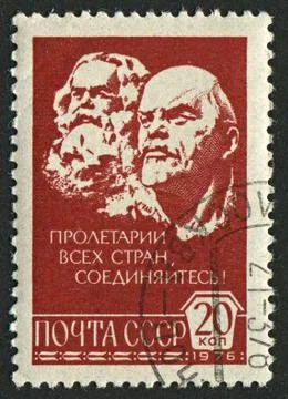 Postage stamp. Stock-Fotos