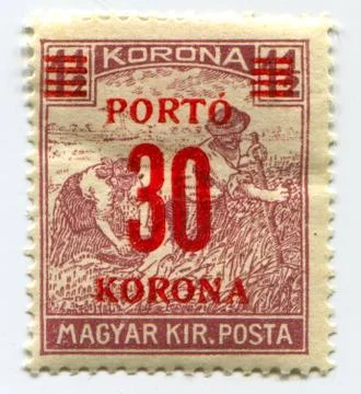Postage stamp. Foto stock