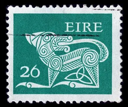 Postage stamp. Foto stock