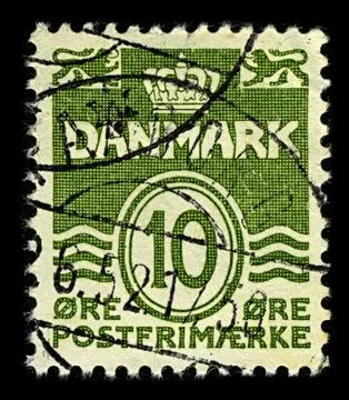 Postage stamp. Foto stock