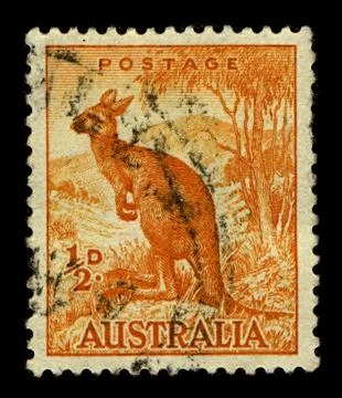 Postage stamp. Foto stock