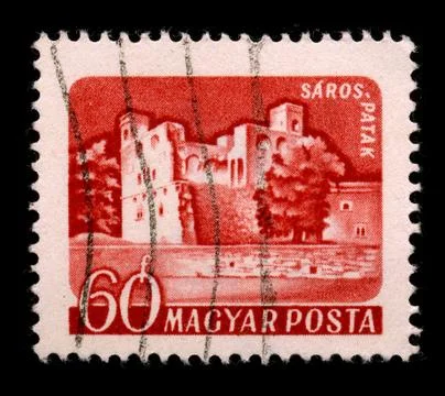 Postage stamp. Stock Photos