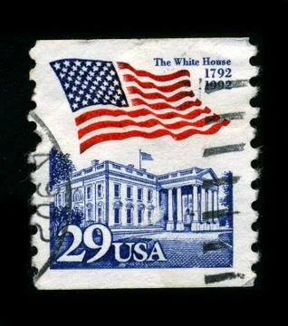 Postage stamp. Stock Photos