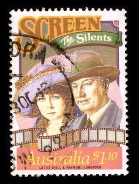 Postage stamp. Foto stock