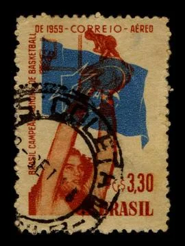 Postage stamp. Stock-Fotos