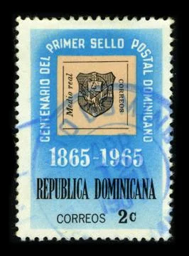 Postage stamp. Stock-Fotos