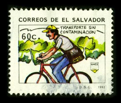 Postage stamp. Stock-Fotos