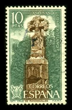 Postage stamp. Foto stock