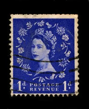 Postage stamp. Stock Photos