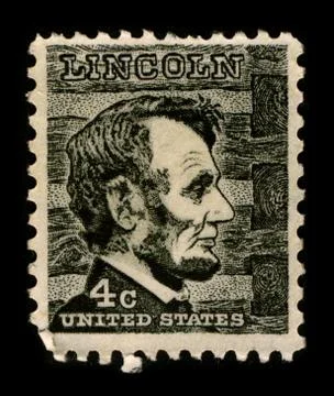 Postage stamp. Stock-Fotos