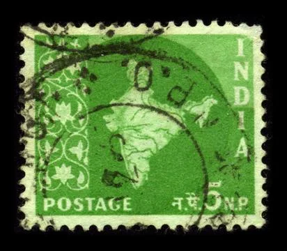Postage stamp. Stock Photos