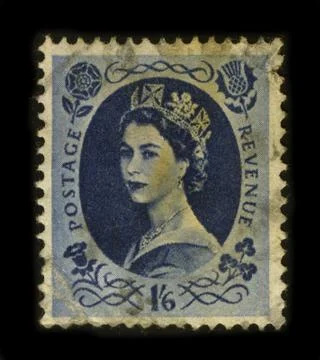 Postage stamp. Foto stock