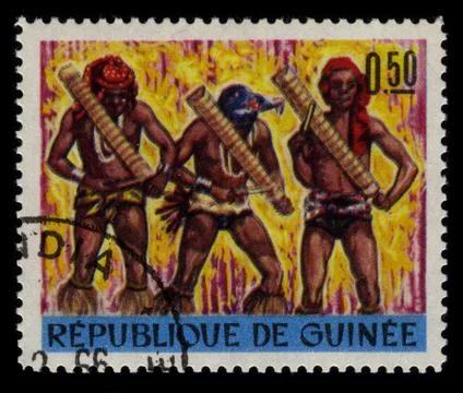 Postage stamp. Stock Photos