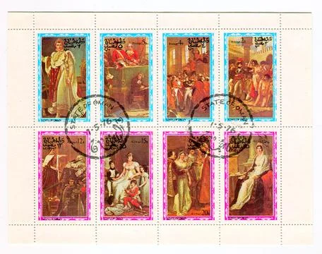 The Postage stamp. 스톡 사진