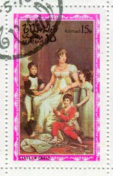 The Postage stamp. Foto stock