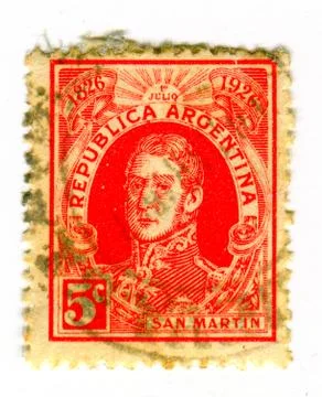 The Postage stamp. Stock Photos