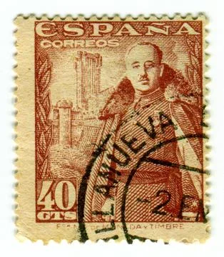 The Postage stamp. Stock Photos