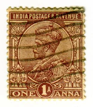 The Postage stamp. Stock Photos