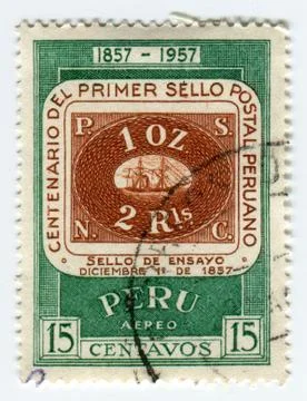 The Postage stamp. Foto stock