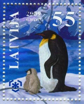 The Postage stamp. Stock Photos