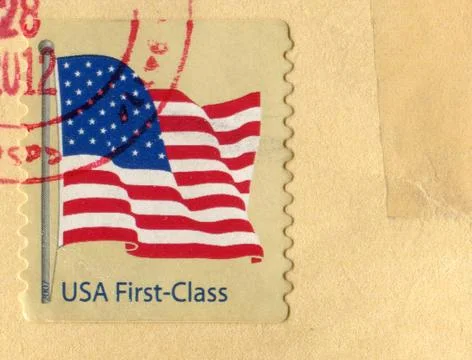 The Postage stamp. Stock-Fotos