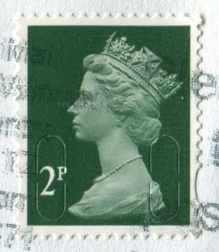 The Postage stamp. Stock Photos