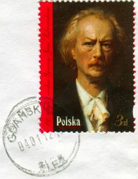 The Postage stamp. Stock Photos