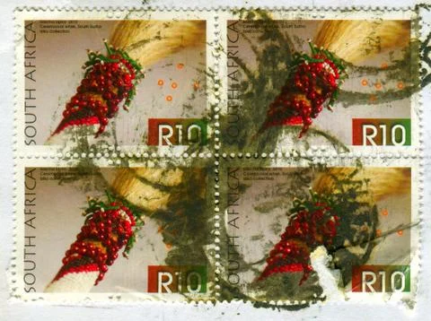 The Postage stamp. Stock-Fotos