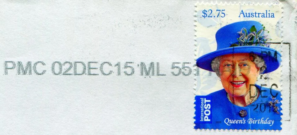 The Postage stamp. Foto stock