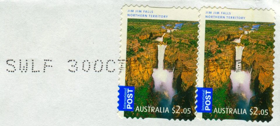 The Postage stamp. Foto stock