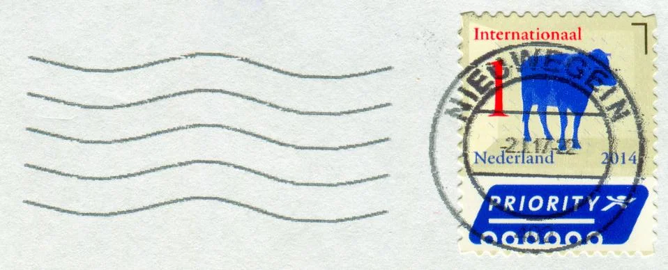The Postage stamp. Stock-Fotos