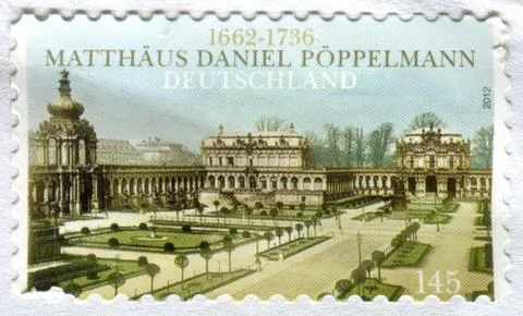 The Postage stamp. Stock Photos