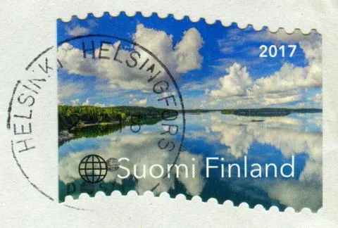 The Postage stamp. 스톡 사진