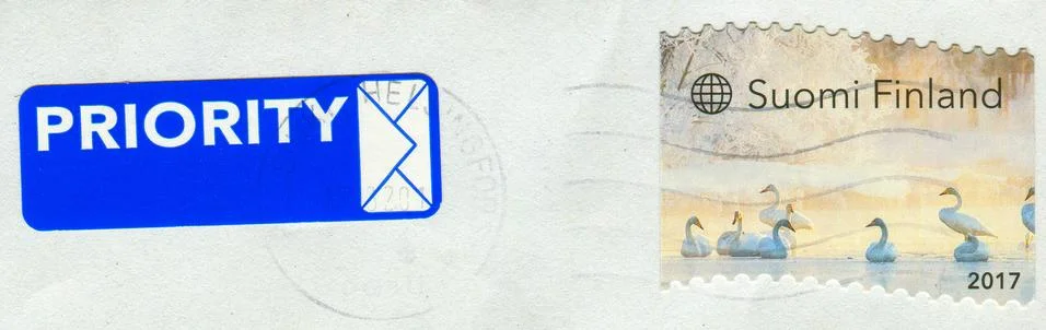 The Postage stamp. 스톡 사진