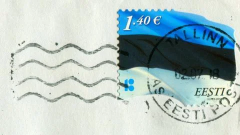 The Postage stamp. 스톡 사진