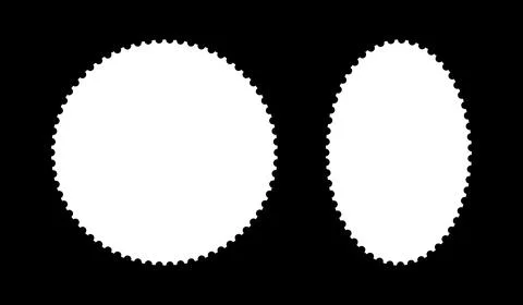 Postage stamp template frames. Set of empty borders, backdrops for postcards Illustrazione stock