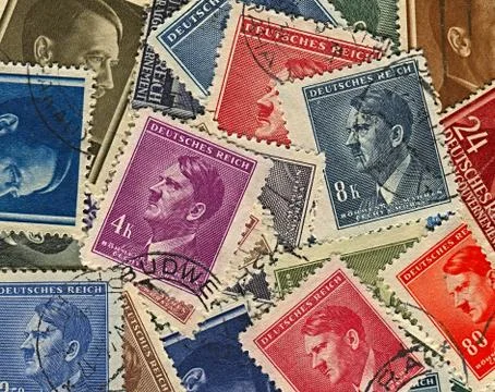 Postage stamps. Photos