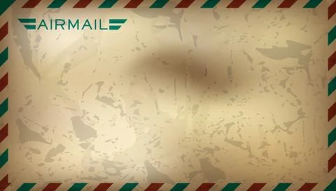 Postal background. Vector illustration 库存插图