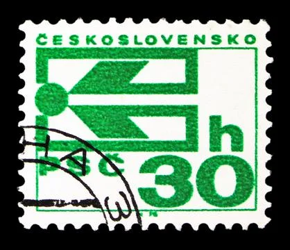 Postal Code Emblem, Postal Code Campaign serie, circa 1976 Foto stock