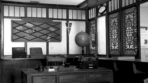 POSTAL OFFICE 스톡 동영상 130257883