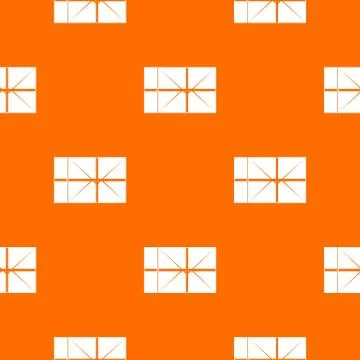 Postal parcel pattern seamless Stock Illustration