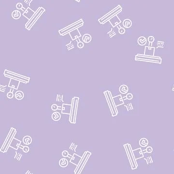 Postal scale line seamless pattern 스톡 일러스트