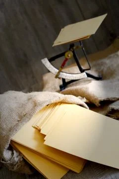 Postal scale Stock Photos