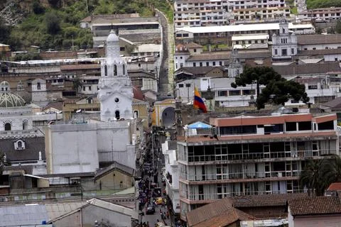  POSTALES DE QUITO - ARCHIVO POSTALES DE QUITO, Rolando Enriquez/API Quito... Stock Photos