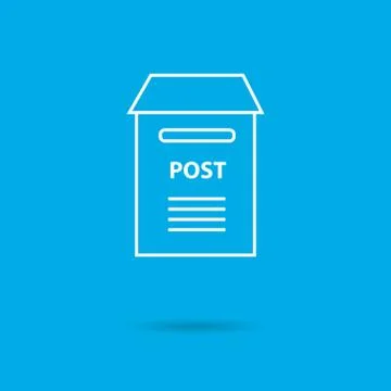 Postbox Stock Illustration